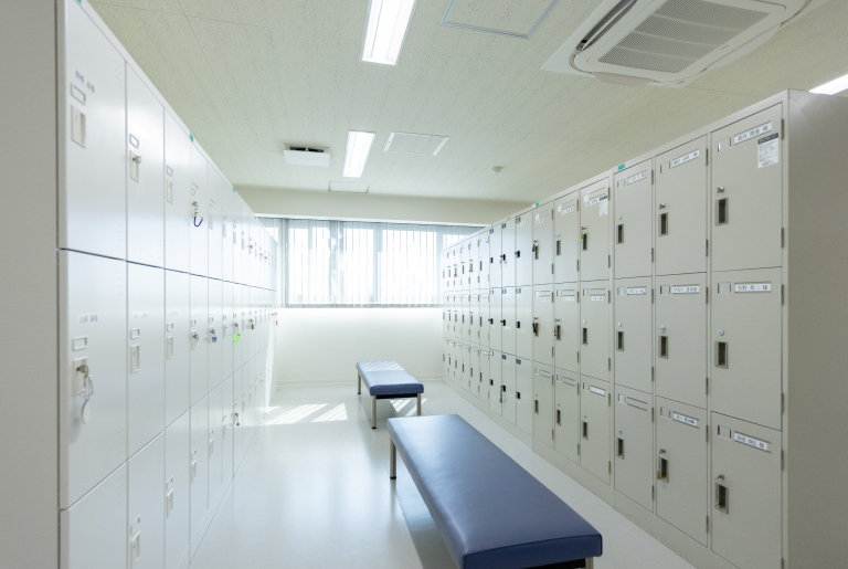 透析患者さん専用ロッカールーム